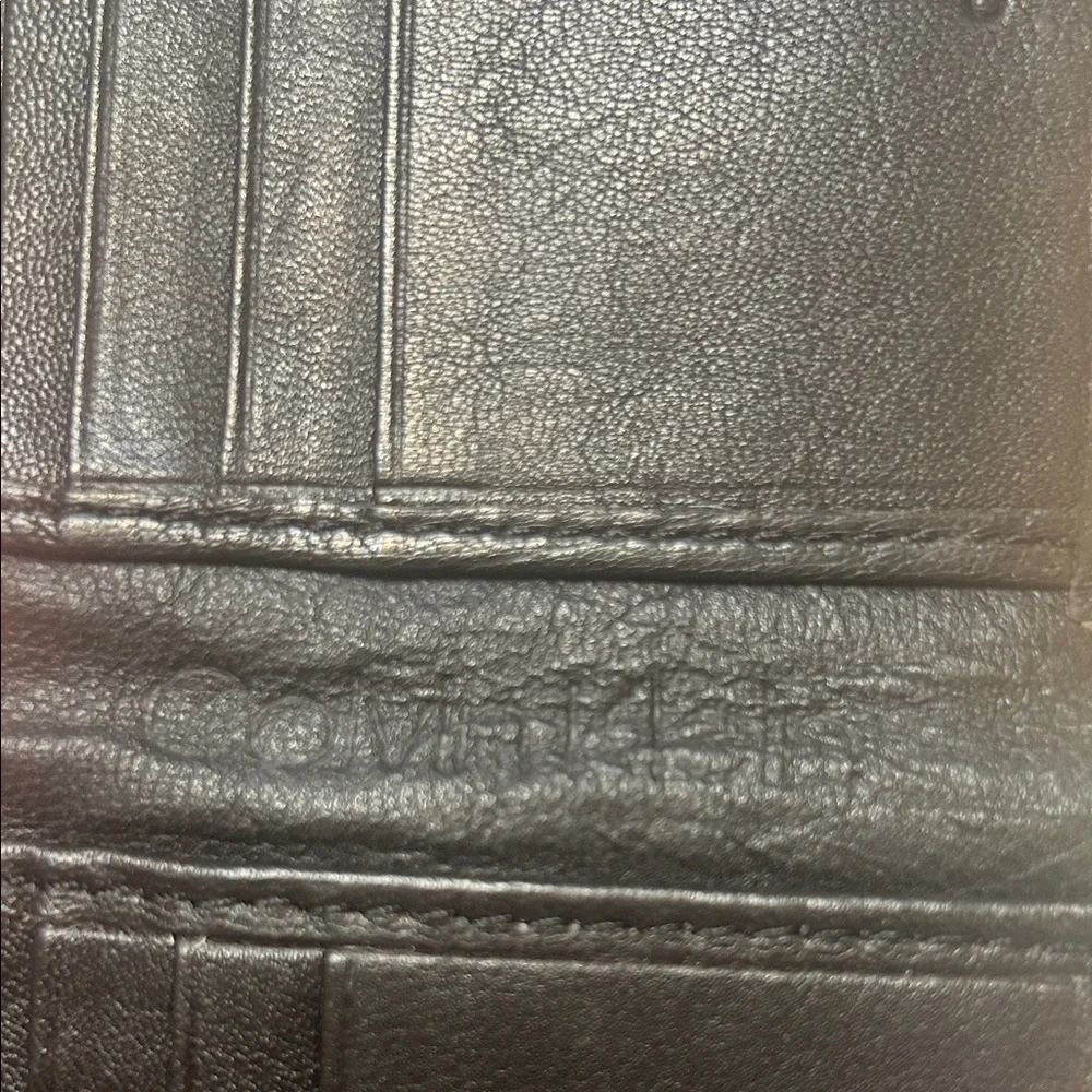 💥2/$10 Calvin Klein Dark Leather Wallet